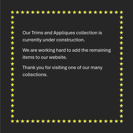 More Trims and Appliques Coming Soon by JB Silks