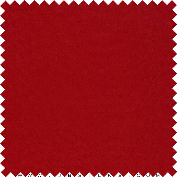 Silk Crepe Back Satin Fabric 19 momme color 620 Red wide width by JB Silks