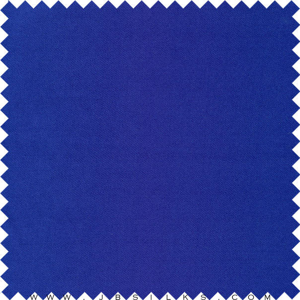 Stretch Silk Heavy Charmeuse Satin Fabric 30 momme color 450 Sapphire Blue by JB Silks